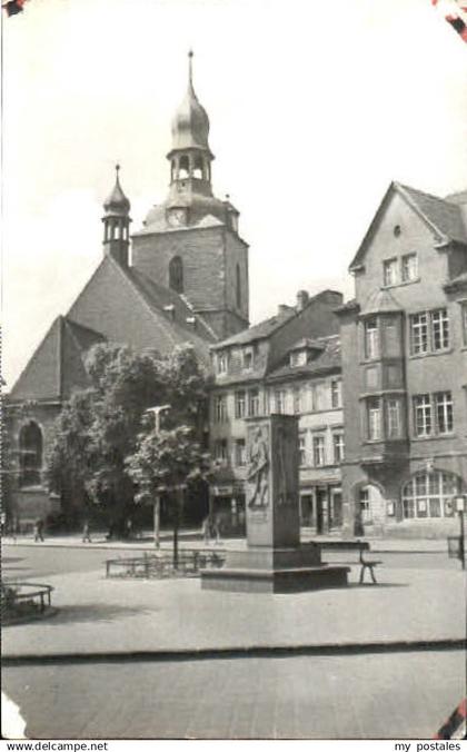 70095690 Hettstedt Hettstedt Marktplatz x 1960 Hettstedt