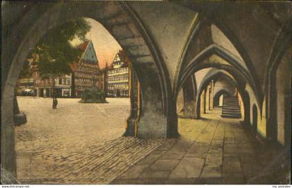 70085820 Hildesheim Hildesheim Marktplatz x 1922 Hildesheim