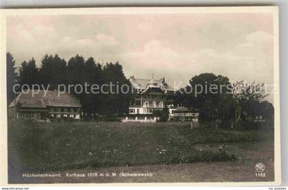 42695317 Hoechenschwand Kurhaus Hoechenschwand