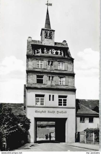 70026229 Holzminden Weser Holzminden Reichspraesidentenhaus Glockenspiel * Holzm