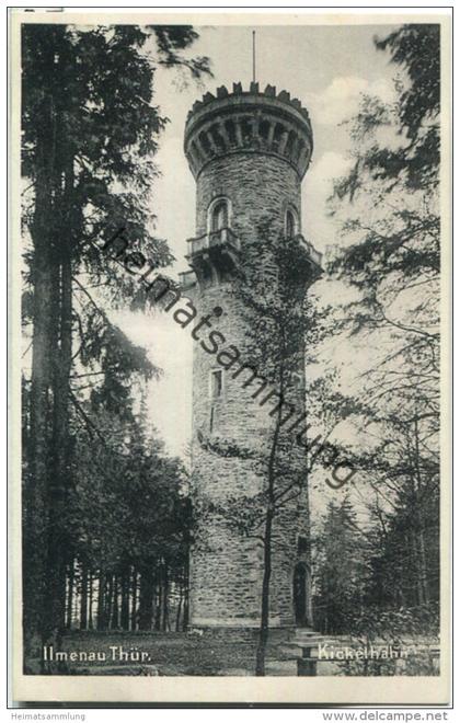 Ilmenau - Kickelhahn - Verlag Carl Schwarz Ilmenau