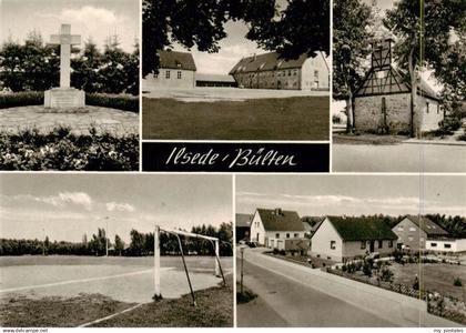 73897134 Buelten Ilsede Gedenkstaette Kirche Sportplatz Siedlung