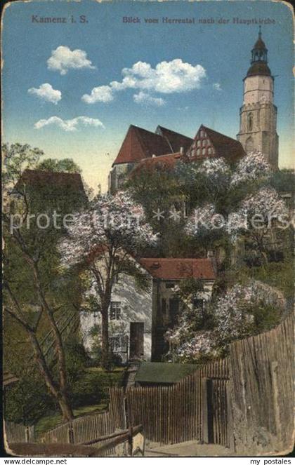 42581632 Kamenz Sachsen Herrental Hauptkirche Kamenz