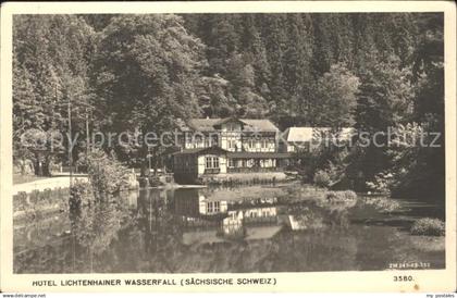 71980746 Kirnitzschtal Hotel Lichtenhainer Wasserfall