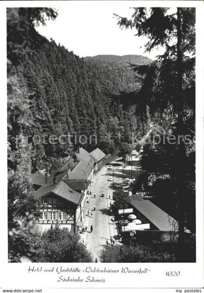 71990750 Kirnitzschtal Hotel Gaststaette Lichtenhainer Wasserfall