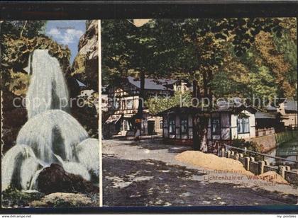 Kirnitzschtal Lichtenhainer Wasserfall