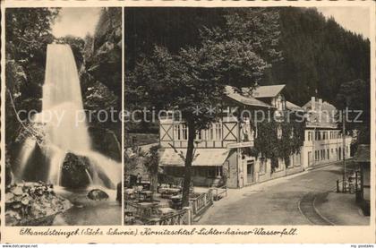 Kirnitzschtal Lichtenhainer Wasserfall