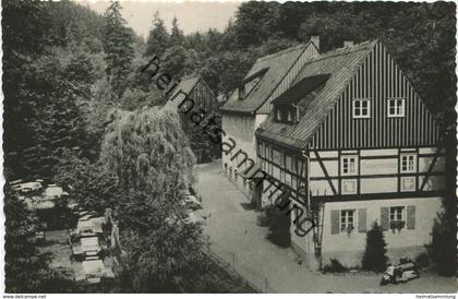 Kleinhennersdorf - Liethenmühle - Foto-AK 60er Jahre - Verlag Dr. A. Weyhmann Königstein