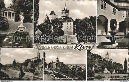 72191860 Kleve Amphitheater Pallas Athene Schwanenburg Innenseite Schuesterken B