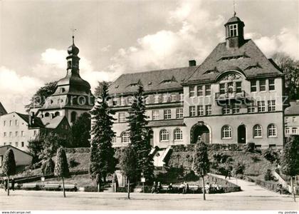 72964454 Klingenthal Vogtland Rathaus Kirche Klingenthal