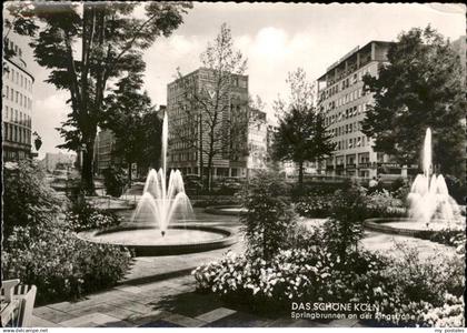 71444985 Koeln Rhein Springbrunnen Ringstrasse