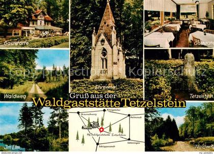 73694913 Koenigslutter Elm Waldgaststaette Tetzelstein Ehrenmal Koenigslutter El