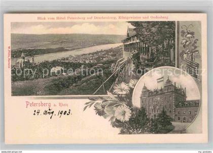 42888721 Petersberg Koenigswinter Drachenburg Koenigswinter Godesberg