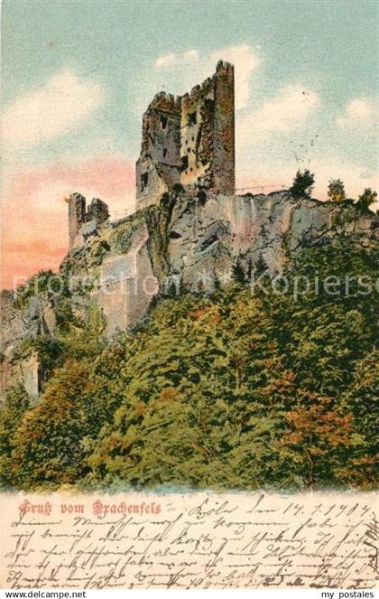 42976425 Drachenfels Ruine Drachenfels