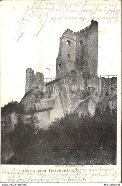 Drachenfels Ruine Drachenfels