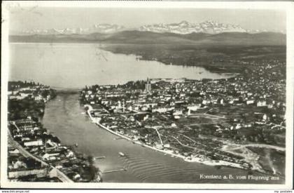 70120030 Konstanz Konstanz Fliegeraufnahme x 1936 Konstanz