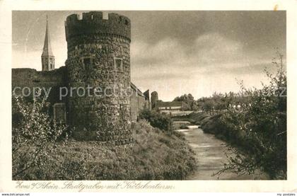 43001926 Konz Kroetschenturm Stadtgraben