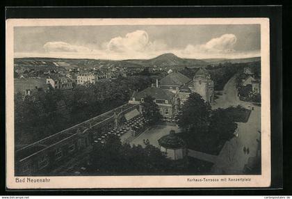 AK Bad Neuenahr, Kurhaus-Terrasse mit Konzertplatz