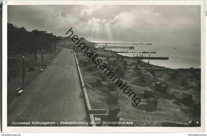 Kühlungsborn - Strandpromenade - Foto-Ansichtskarte