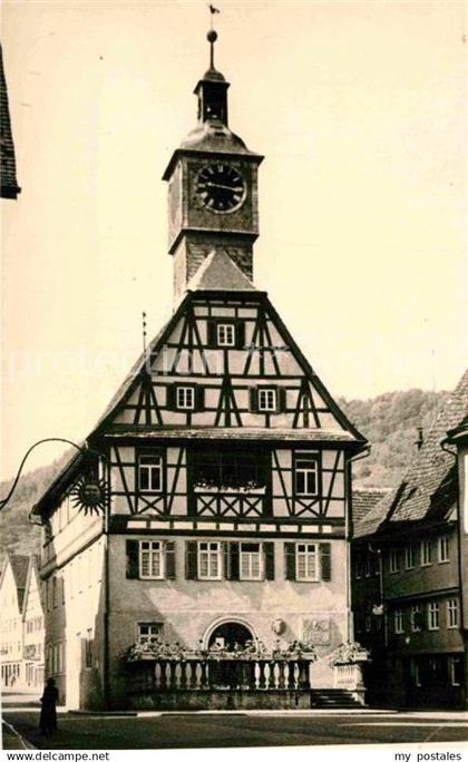 42864300 Kuenzelsau Altes Rathaus Kuenzelsau