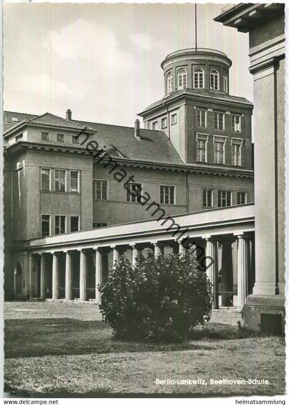 Berlin-Lankwitz - Beethoven-Schule - Foto-Ansichtskarte - Verlag Kl.-P. Heyn Berlin