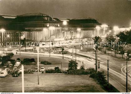 73044373 Leipzig Hauptbahnhof Nachtaufnahme Leipzig