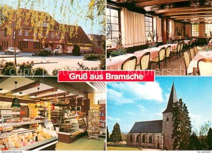 73726807 Bramsche Lingen Gasthof Baeckerei und Lebensmittel Kirche Bramsche Ling