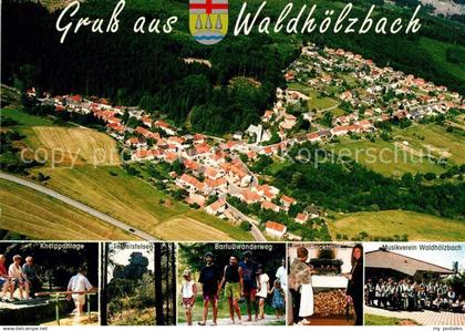 73177884 Waldhoelzbach Losheim Kneippanlage Teufelsfelsen Barfusswanderung Backh