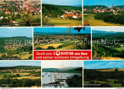 73179155 Losheim See Feriengebiet Saar Mosel Hochwald und Umgebung Losheim See