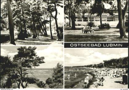 70089339 Lubmin Ostseebad Lubmin Promenade See Strand x 1960