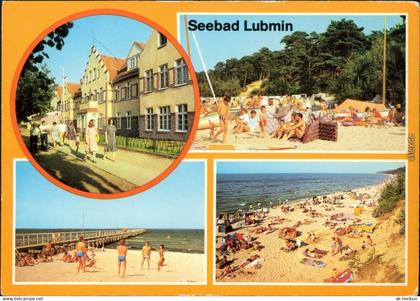 Ansichtskarte Ansichtskarte Lubmin Seebad Lubmin, Strand g1986