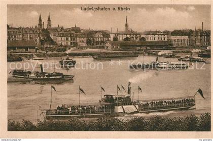 43511468 Ludwigshafen Rhein Panorama Hafen Ludwigshafen Rhein