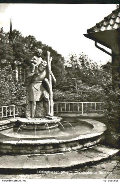 70083793 Luedinghausen Luedinghausen Brunnen o Luedinghausen