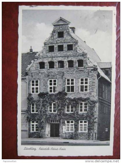 Lüneburg - Heinrich Heine Haus / Zensur