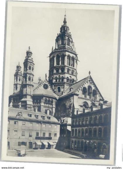 70631506 Mainz Rhein Mainz Dom Westbau *