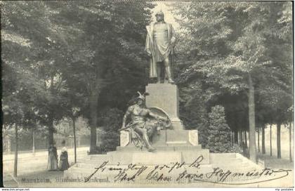 70119926 Mannheim Mannheim Bismarck Denkmal x 1908 Mannheim