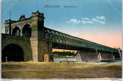 Allemagne - BADE WURTEMBERG - MANNHEIM - Rheinbrücke