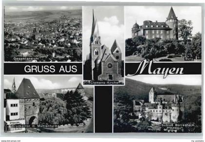 70658239 Mayen Mayen Clemens Kirche Schloss Buerresheim *