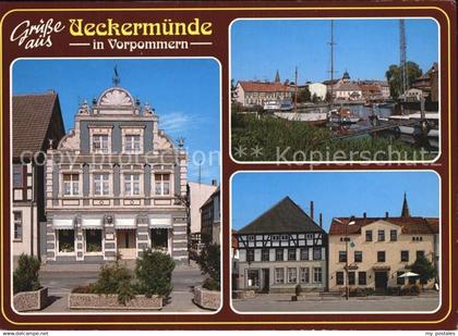 72581976 ueckermuende Teilansichten Hafen