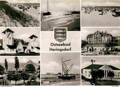 72703600 Heringsdorf Ostseebad Usedom Strand Hotels Ferienheime Fischerboot Konz