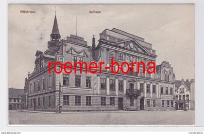 82156 Ak Güstrow Rathaus 1912
