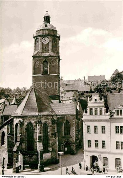 72636357 Meissen Elbe Sachsen Frauenkirche Markt Meissen