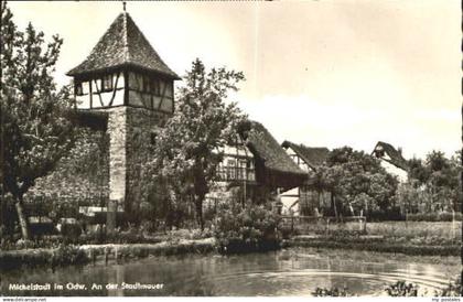 70083046 Michelstadt Michelstadt i. Odw. Stadtmauer   Michelstadt