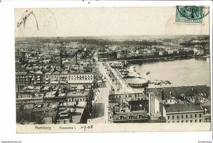 CPA-Carte Postale-Germany- Hambourg-Panorama -1908 VM17424