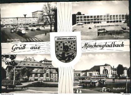 70083727 Moenchengladbach Moenchengladbach Theater Halle Bahnhof x 1964 Moenchen