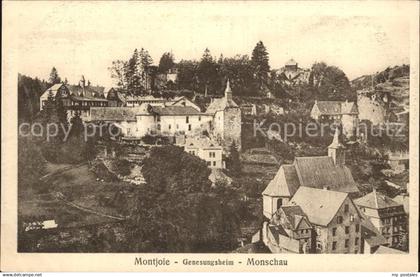 72452841 Monschau Panorama Monschau