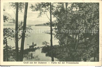 Muellrose Duberow Partie bei der Prinzenlaube See