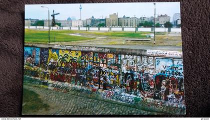 CPM MUR DE BERLIN TAG KUNST UND BILD MAUER AM POSTDAMER PLATZ