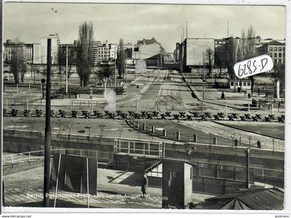 MUR DE BERLIN- POTSDAMER PLATZ- NACH DEM 13 AUGUST 1961