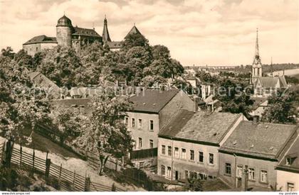 43346535 Mylau Blick zur Burg Mylau